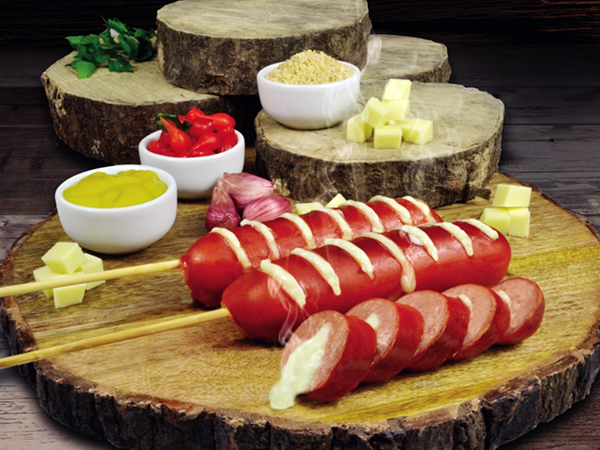 salsichão com provolone