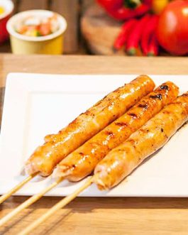 Espeto de Linguiça Frango – 600g